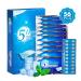 5D Schloss Powerful Teeth Whitening Strips, 56 Single Adhesion Teeth Whitening Strips, Insensitive Whitening Strips, With Anti-sensitivity Factors, Comfortable and Without Tooth Acid