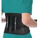 Lower Back Support Belt for Men Women Back Pain with 4 Ergonomic Stays Back Brace Relieve Sciatica Herniated Disc Adjustable Breathable Lumbar Support for Heavy Lifting Injury Prevention (PB M) Pure Black M
