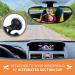 COZY GREENS Rearview Baby Car Mirror - Shatterproof Safety for Infants | Adjustable Suction Cup | 100% Lifetime Guarantee - Buy Online on GoSupps.com