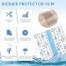 Transparent Waterproof Adhesive Bandages - 48 Pieces - 3 Sizes: 8x8, 6x6, 4x4 Inch - Buy Online on GoSupps.com