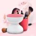 Electric Makeup Brush Cleaner Machine by InfinityyS | USB Automatic Cleanser for All Brushes - Easy to Use - Pink - Buy Online on GoSupps.com