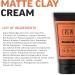 Matte Clay Cream American Crew Coiffant-Soin hybride pour hommes | Absorbe l exc s de s bum & purifie | Tenue moyenne avec finition mate | Gel coiffant effet naturel pour hommes. - Buy Online on GoSupps.com
