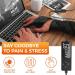 Heating Pad for Pain Relief - Long Small Wrap for Hands, Elbow, Knee, Ankle - Ideal for Golfers & Tennis Elbow, Carpal Tunnel, Arthritis - 1 pc Black - Buy Online on GoSupps.com