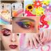 Buy ijizuo Glitter Stones - Self-Adhesive Rhinestone Stickers for DIY Nail Phone & Clothing Decorations | 4 Sheets Colorful Mixed Designs - Buy Online on GoSupps.com