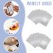 100 Pcs Nail Polish Remover Foil Wraps | Soak Off Gel & Acrylic Remover | Lint-Free Cotton Pads for Easy Dip Powder Removal | International Shipping Available - Buy Online on GoSupps.com