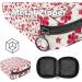 Womens Binding-Up Bags | Cherry Blossom Pink Tampon Storage & Taming Bag with Zip Pockets - Multi-purpose Menstrual Bags - Buy Online on GoSupps.com