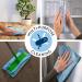 S&T INC. Microfiber Cleaning Cloth 100 Pack - Reusable, Lint Free Towels for Home and Car - Light Blue, 11.5x11.5 - Buy Online on GoSupps.com