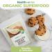 Healthworks Organic Shelled Hemp Seeds - 32 Ounces | Omega 3 & 6, Fiber, Protein | Canadian/European Sourced | Great for Shakes, Smoothies, Oatmeal - Buy Online on GoSupps.com