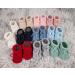 Royal Icon Baby Booties 0-3 Months - Warm & Safe Slippers for Baby Boys & Girls - Newborn Baby Boots Ri401 in Dusty Blue - Buy Online on GoSupps.com