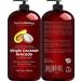 New York Biology Apple Cider Vinegar Shampoo & Coconut Avocado Oil Conditioner Set - Restores Shine & Hydration for Dry Hair - 16.9 fl Oz - Buy Online on GoSupps.com