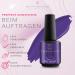 SHAYENNE Made in Germany Shellac Gel Nail Polish 15 ml for UV LED Lamp | 176 Epic Violet Purple | Gel Nail Polish for UV Nail Lamp | LED Nail Polish Gel Polish Nail Gel - Buy Online on GoSupps.com
