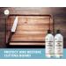 Kate Naturals Mineral Oil 2-Pack - 8oz for Cutting Boards & Kitchen Utensils - Food Grade, Food Safe Oil for Butcher Blocks, Stainless Steel & Wood - Buy Online on GoSupps.com