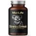 ManLife Valerian + Ashwagandha + Lemon Balm + Passion Flower + GABA + L-Tryptophan + L-Theanine | 90 Capsules | StressBreak - ManLife