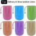 Linkidea 3 Pack Exfoliating Soap Saver Pouch | Body Scrubber for Bath Shower | Drawstring Bags | Random Colors - Buy Online on GoSupps.com