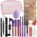 UCANE All In One Makeup Sets For Women Naked Eyeshadow Lipsticks Lipgloss Mascara Eyeliner Eyebrow Pencil Liquid Blush Cosmetic Bag Beauty Gift Kit For Teens