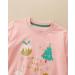 Girls Cotton Sweatshirt - Long Sleeve Casual Jumper for Toddler Girls, Age 3-4 Years, Christmas Pink - Buy Online on GoSupps.com