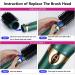 3-in-1 Hot Air Brush Hair Dryer & Volumizer | Ceramic Negative Ion Styler Brush with 3 Interchangeable Heads (Green) - Buy Online on GoSupps.com