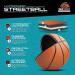 And1 Hydrogrip Premium Composite Leather Basketball + Pump | Official Size 7 (29.5) Moisture-Wicking Streetball | Indoor & Outdoor Use | Orange - Buy Online on GoSupps.com