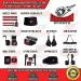 Armageddon Sports Premium Weight Lifting Wrist Hooks Straps - Maximum Grip Support for Deadlifts, Pull Ups, and Power Training - Buy Online on GoSupps.com