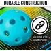 Franklin Sports X-26 Performance Indoor Pickleballs - USA Pickleball Approved Blue 3 Pack - Buy Online on GoSupps.com