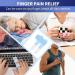 Leezmark Finger Splints - Arthritis Finger Straightener Brace for Broken, Middle, Pinky, Thumb, Ring, and Trigger Finger - Set of 4 (4 Colors) - Buy Online on GoSupps.com