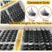 Kmilro 144 Pcs Cluster Lashes DIY Eyelash Extensions C D Curl 10-16mm Mega Volume Fluffy Wispy Individual Lashes - Volume 0.07C-MIX - Buy Online on GoSupps.com
