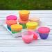 Youngever 18 Sets 120ML Baby Food Storage Containers - Reusable, BPA-Free, 9 Bright Pink Colors - Includes Lids & Labels - Buy Online on GoSupps.com