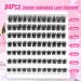 JIMIRE Eyelash Clusters 84Pcs DIY Wispy Individual Lashes 12-14-16MM D Curl Fluffy 5D Extensions - CL04 - Buy Online on GoSupps.com