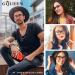 GQUEEN Horn-Rimmed Fake Glasses for Women & Men - UV400 Nerd Glasses - Stylish Brown Prescription-Free Eyewear - Buy Online on GoSupps.com