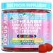 Clean Nutra Kids Focus Gummies with L-Theanine Ginkgo Biloba Omega-3 Fish Oil L-Tyrosine Vitamin B6 B12 60 Count Clean Label Non-GMO Vegan-Friendly SmartyPop Formula for Kids Support