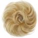 CAISHA by PRETTYSHOP Synthetic Fiber Hairpiece Scrunchie Updo | Slightly Wavy Blond Mix #86AT613 G28B - Buy Online on GoSupps.com