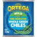 Ortega Peppers, Whole Green Chiles, Mild, 7 Ounce