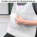 Buy Winter Shore Large White Eineway Bibs for Adults | 100-Pack Waterproof Bouncy Bibs - Ideal for Men Women & Seniors - Perfect for Nursing Homes & Painting - Buy Online on GoSupps.com