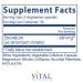 Vital Nutrients Strontium Citrate 227mg - 90 Vegetarian Capsules - Bone & Teeth Health Support - Buy Online on GoSupps.com