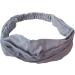 Plain Cotton Hemp Elastic Bohemian Headband Natural - Buy Online on GoSupps.com