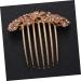 FRCOLOR Rhinestone Headpiece Hair Accessories Hair Clips Hair Clips Hair Comb with Rhinestone Side Comb for Wedding Hair Hair Clip Hairpin Headpiece for Women Diamond Hair High Bride - Buy Online on GoSupps.com