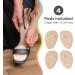 ZenToes High Heel Comfort Pads - Gel Cushions for Ball of Foot Pain - 2 Pairs - Women's Shoe Inserts - Buy Online on GoSupps.com