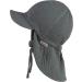 Sterntaler Unisex Peaked Cap with Neck Protection - UV 50+ Sun Cap for Babies in Matte Green | Cotton Musselin Design for Ultimate Sun Safety - Buy Online on GoSupps.com