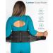 SNUGL Lower Back Support Belt for Women and Men - XXL Black | Sciatica Pain Relief, Lumbar Brace for Straight Posture - Buy Online on GoSupps.com