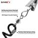 SAMSFX Stainless Steel Hat Clip Retainer Holder 3 Pack - 360 Degree Rotation for Boating, Sailing, Kayak, Fishing - Buy Online on GoSupps.com