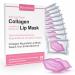 Lot de 20 masques l vres au collag ne pour r duire l'humidit de la peau morte pour r duire les l vres fonc es et les rides des l vres 1 g (Lot de 20)