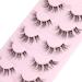 TOOCHUNAG Fairy Cluster Lashes - Natural Look Spiky Long Volume D Curl Faux Mink Lashes - 10-19mm Multipack - Buy Online on GoSupps.com