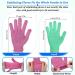 72pcs Double Sided Exfoliating Shower Gloves | Body Scrubber for Men, Women & Kids | Beauty Spa Massage Tool | Bathing Scrub | 18 Colors - Buy Online on GoSupps.com