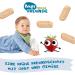 Cheeky Friends Organic Biscuits - Strawberry Vegan No Added Sugar Baby Cookies (7 x 100g) - Healthy Snack for Babies 8+ Months - Buy Online on GoSupps.com