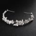 Crystal Bridal Headband Silver Wedding Rhinestone Hair Accessories for Bride Bridesmaid Bridal Crystal Headpiece for Women - Buy Online on GoSupps.com