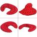 Shop the Best Neck Pillow with Stand-Up Collar | Hearts-Red Cherry Stone Heat Pad for Ultimate Comfort - Buy Online on GoSupps.com