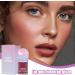 Blush Lip Gloss | Intense Plumping Lip Gloss - Non-Sticky Lipstick with Plumping Effect & Long-Lasting Shine for Women - Buy Online on GoSupps.com