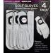 KIRKLAND SIGNATURE Premium Cabretta Leather Golf Gloves - Medium-Large (4 Pack) - Buy Online on GoSupps.com