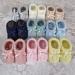 Royal Icon Soft Knitted Baby Booties with Bow | White Pink RI354 | 0-3 Months | Ideal for Indoor & Outdoor Use - Buy Online on GoSupps.com