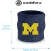 University of Michigan College Athletic Cotton Terry Cloth Wristbands (Pair) | School Basketball, Tennis, Football, Baseball - Buy Online on GoSupps.com